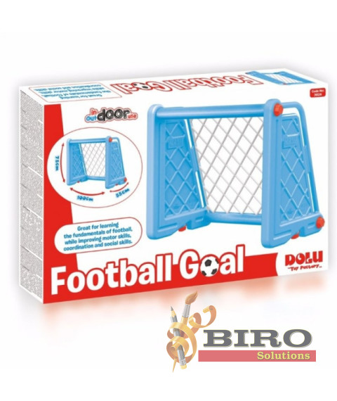 DL Poarta fotbal pentru copii, albastra, cod 42427